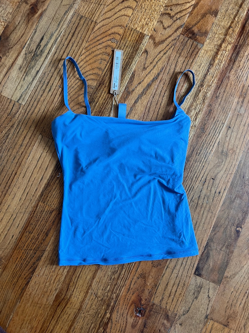 Sold out SKIMS Bright Blue Strap Detail Tank